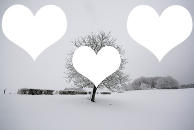 Frozen Love Fotomontage