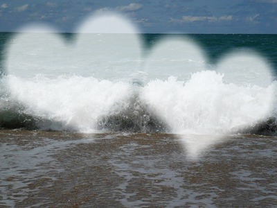 OCEAN DE COEUR Montaje fotografico