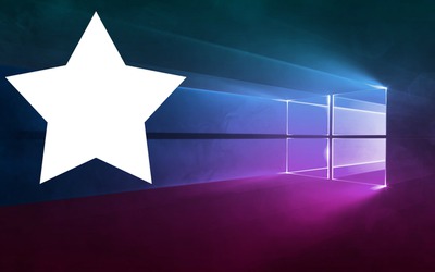 Windows 10 Fotomontaggio