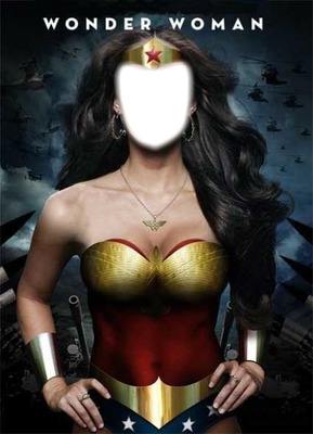 Wonder Woman le retour Photo frame effect