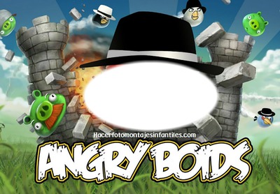 Angry Birds Montaje fotografico
