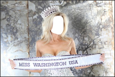 Miss Washington USA Фотомонтажа