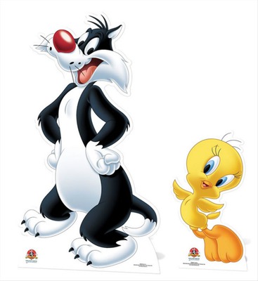 sylvester and tweety Fotomontage