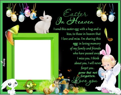 EASTER IN HEAVEN Montage photo