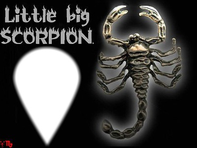 scorpion Fotomontažas