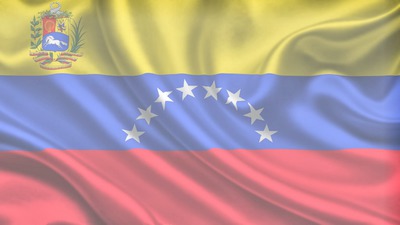 Bandera de Venezuela Fotómontázs