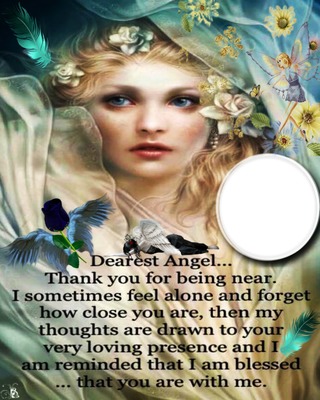 dearest angel Фотомонтаж