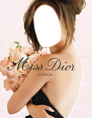 miss dior Photo frame effect
