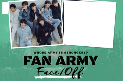 Fan army Fotomontagem