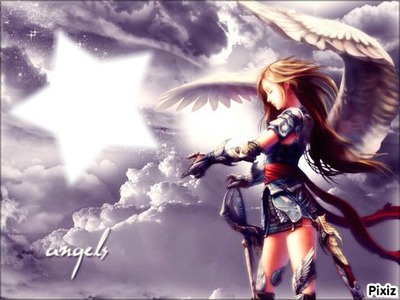 Warrior Angel Fotomontage