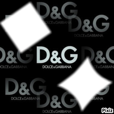 cadre D&G Fotomontaggio