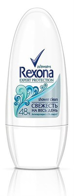 Rexona Women Shower Clean Roll-on Deodorant Fotomontagem