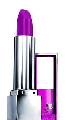 Lancome Purple Lipstick Fotomontage
