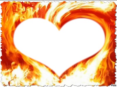 Fire Love Fotomontažas