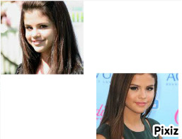 Selena  Gomez Photo frame effect