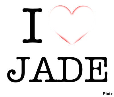 I love jade Φωτομοντάζ