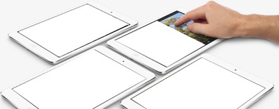 iPad Fotomontaggio