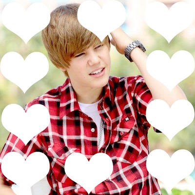 Collage de Justin♥ Fotomontasje