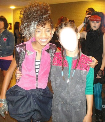 willow smith and simirn player Montage photo