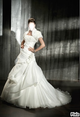 Robe de mariage Photomontage