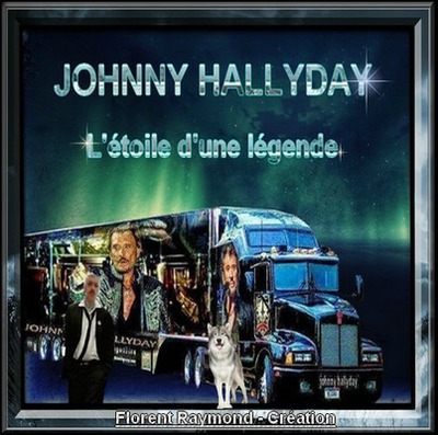 Johnny Hallyday Montaje fotografico