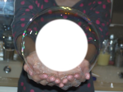 bulle de voyante Fotomontagem
