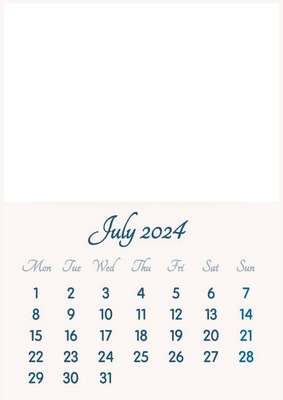 Jul Calendar 1 Fotomontažas