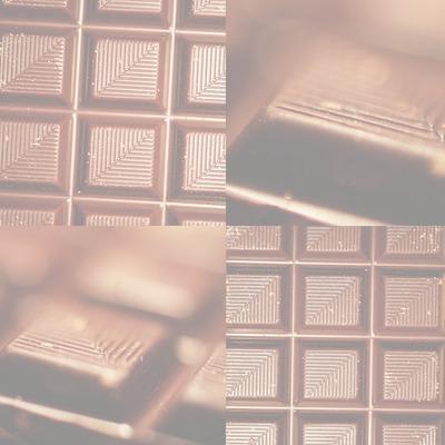 chocolate Fotomontagem