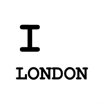 i love <3 london Fotomontaggio