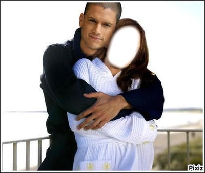 wentworth miller and me Photo frame effect