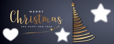 DMR - MERRY CHRISTMAS AND NEW YEAR フォトモンタージュ