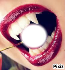 Vampire Berry Photomontage