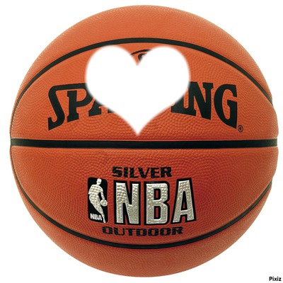 i love basketball Fotomontāža