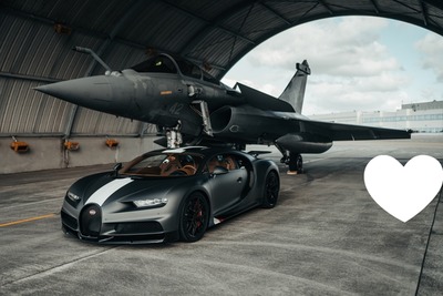Bugatti Fotomontasje