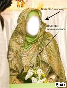 hind hijab Photo frame effect