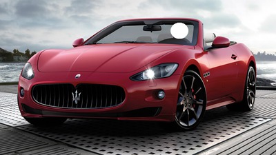 Maserati Fotomontáž