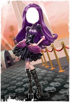 Monster High Elissabat Photomontage