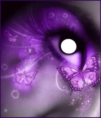 butterfly eye Photomontage