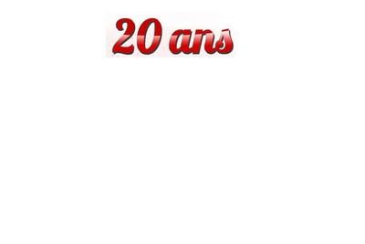 20 ans Photo frame effect