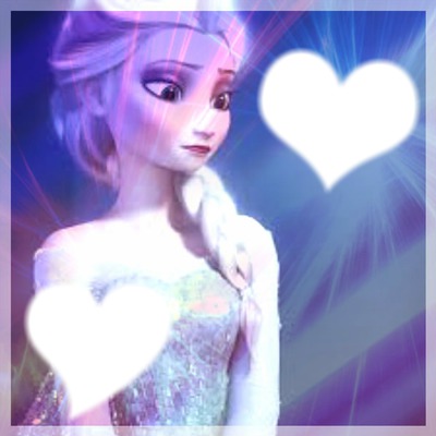 Elsa and friends Photo frame effect