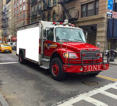 FDNY  Truck Photo frame effect