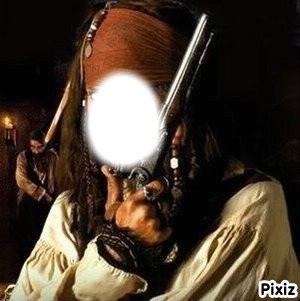 Jack Sparrow Fotomontáž