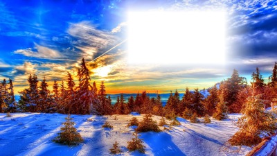 magic-winter Fotoğraf editörü