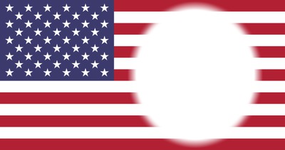 United States of America flag Fotomontáž
