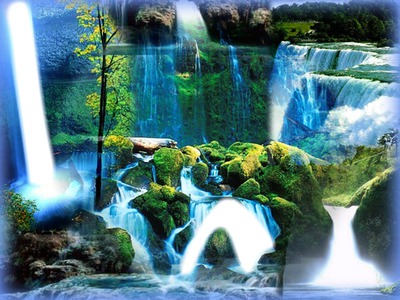 cascade Фотомонтаж