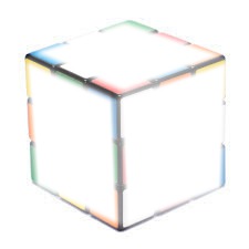 Cubo 3 lados Fotomontagem