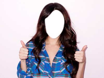Face of Selena Photo frame effect