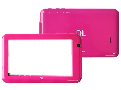 Tablet Rosa DL Photomontage
