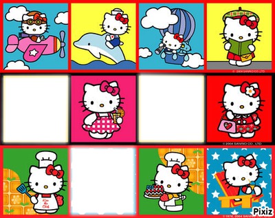 colages kitty 2 Montage photo