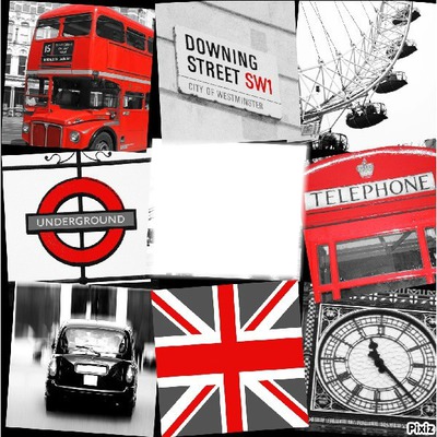 London Skky! Fotomontage
